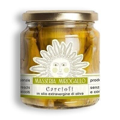 Alcachofas enteras en aceite 280 gr x 8