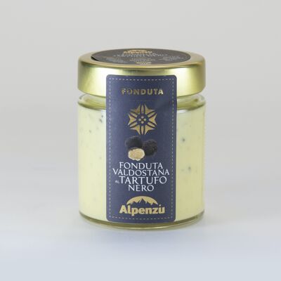 Fonduta Valdostana with Black Truffle - 140 gr x 6