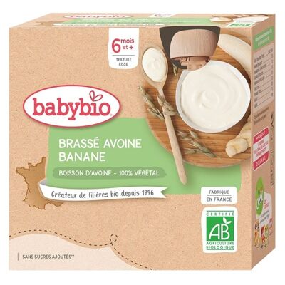 Brassé Végétal Avoine Banane 👶 dès 6 mois