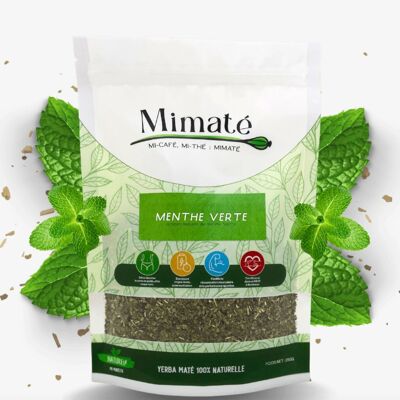 Reifer Mate – Grüne Minze – Großpackung – 1 kg