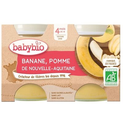 Banane Pomme de Nouvelle-Aquitaine 👶 dès 4 mois