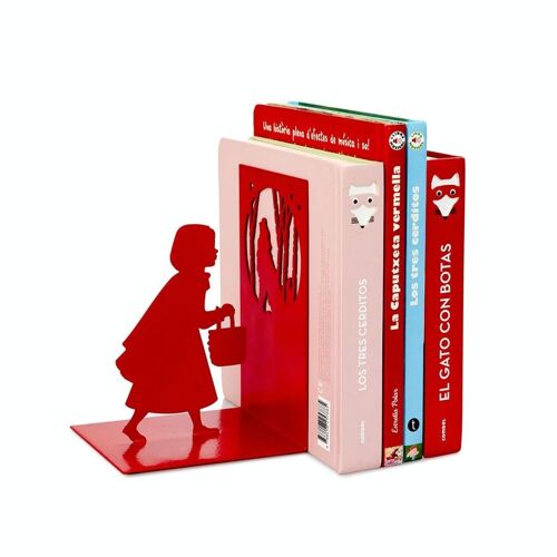 Serre-livre /Sujetalibros /Bookend / Buchstütze Little Red