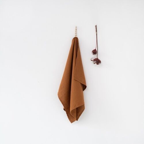 Hazelnut Linen Kitchen Towel