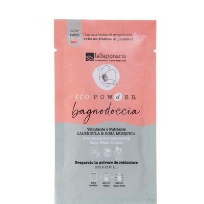 EcoPowder Nachfüll-Körperwaschmittel – samtig (Calendula & Rosa Mosqueta)