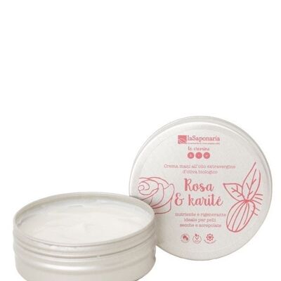 Rosa und Shea-Handcreme