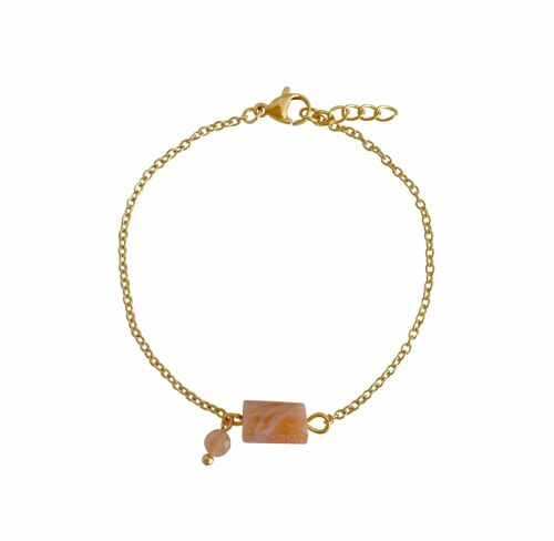 Sunstone Bracelet - Gold