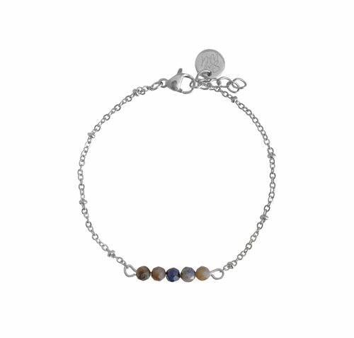 Sapphire & Stay Wild Bracelet - Silver