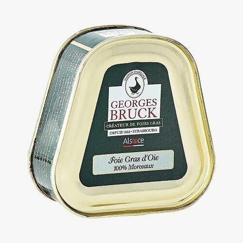 Foie gras d'oie "boîte trapèze 2 tranches" 75g