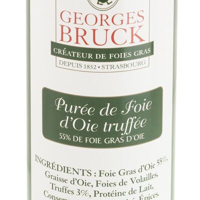 Mousse di fegato d'oca al tartufo 3% - Scatola cilindrica - 330g