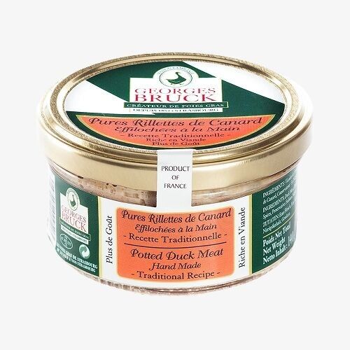Pures rillettes de canard "verrine" 140g