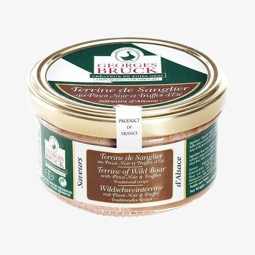Terrine de sanglier au Pinot Noir & truffes d'été 140g