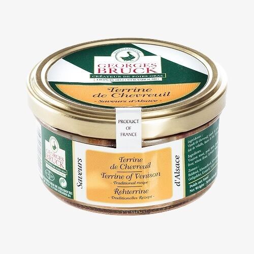 Terrine de chevreuil au Sylvaner 140g