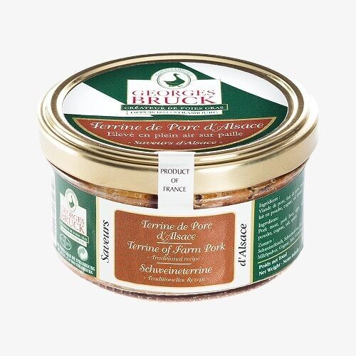 Terrine de porc d'Alsace 140g