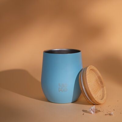 Mug isotherme 250ml - Pastel- Bleu ciel