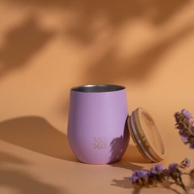 Insulated mug 250ml - Pastel- Lavender