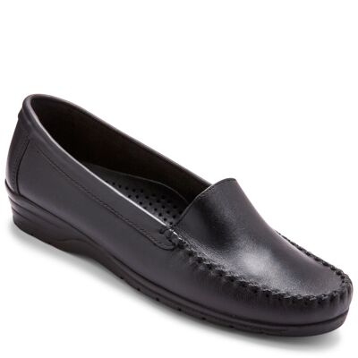 Comfort width leather loafers (1004692 - 0026)