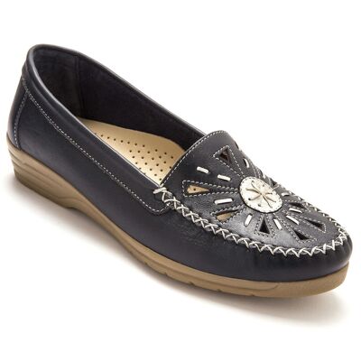 Openwork platform wide loafers (1004759 - 0001)