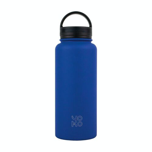 Bouteille isotherme 1 litre - XL - Bleu nuit - Yoko Play