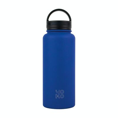 Bouteille isotherme 1 litre - XL - Bleu nuit - Yoko Play