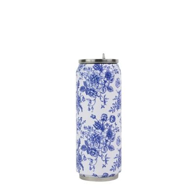Insulated can - 500 ml - Toile de Jouy