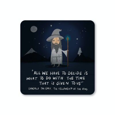 Gandalf Lord of The Rings Coaster Pack of 6