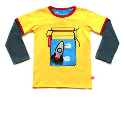 Sunny Day Langarm-T-Shirt und Spielzeug.