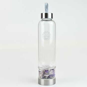 Crystal Clear Jar Bottle in Love - Bouteille d'eau Love & Happiness Blend 3