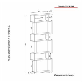 Bibliothèque Blok Saphir 5