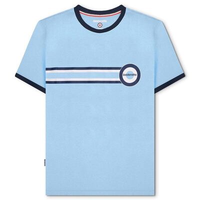 Target Stripe Tee Sky Blue SS23