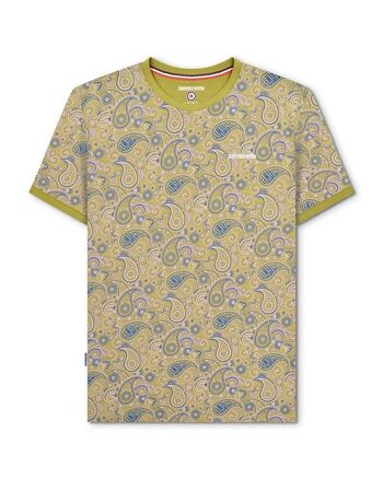 Paisley Brand T-shirt Fougère SS23 1