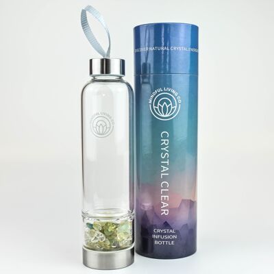 Crystal Clear Jar Bottle in Luck - Mélange de chance et de prospérité