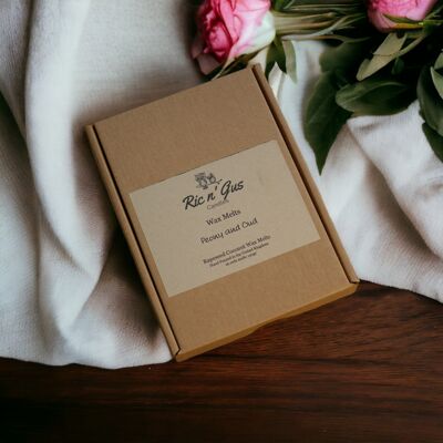 Peony And Oud Scented Botanical Wax Melts