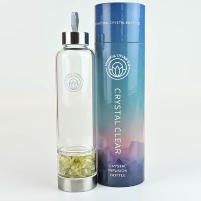 Botella de agua Crystal Clear Jar - Citrino