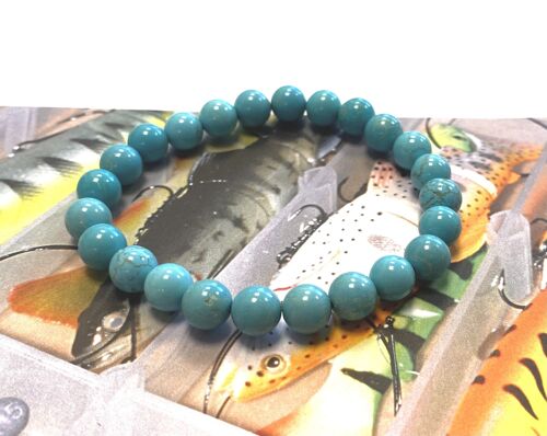 Men's bracelet Turquoise beads