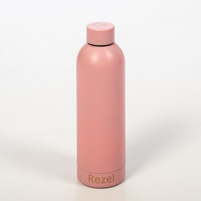 Bottle/flask 500mL pink - candy