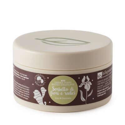 Iris and Ginger moisturizing body cream - Flower and root sorbet