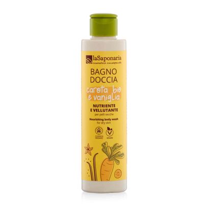 Bagnodoccia Nutriente e Vellutante - Carota e Vaniglia (200 ml)
