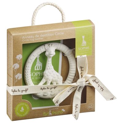 SO'PURE round teething ring 100% natural hevea
