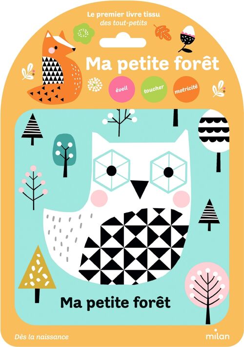 NOUVEAUTÉ - Livre tissu - Ma petite forêt