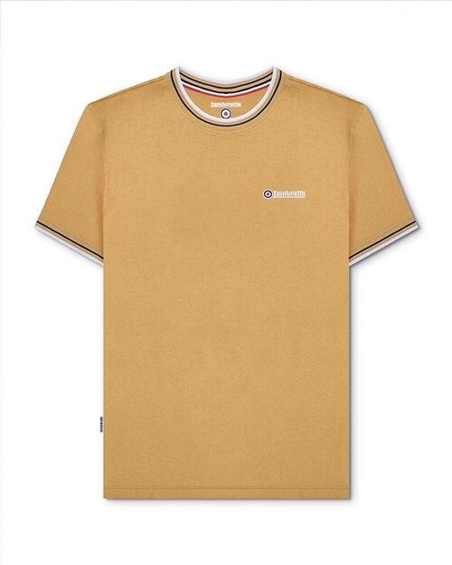 Twin Tipped Pique Tee Sand SS23