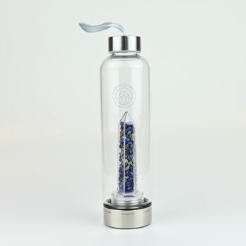 Bouteille d'eau cristalline - Lapis Lazuli 2