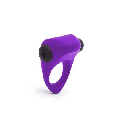 Battery-powered vibrating ring Mío Lila