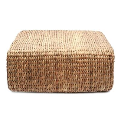 The Hyacinth Pouffe Square - Natur - 60