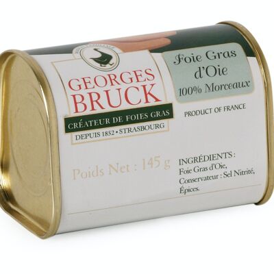 Foie gras d'Oie - Boîte trapèze - 145g