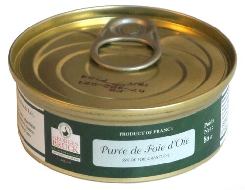 Mousse de Foie d'Oie - Boîte ronde - 80g