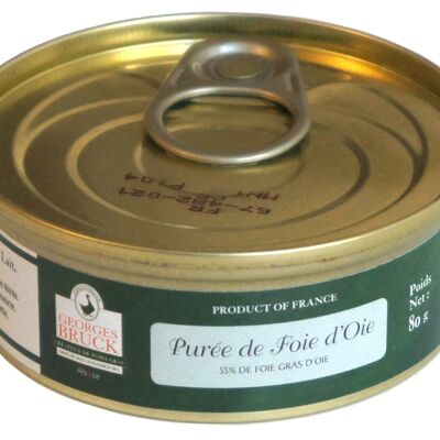 Mousse de Foie d'Oie - Boîte ronde - 80g