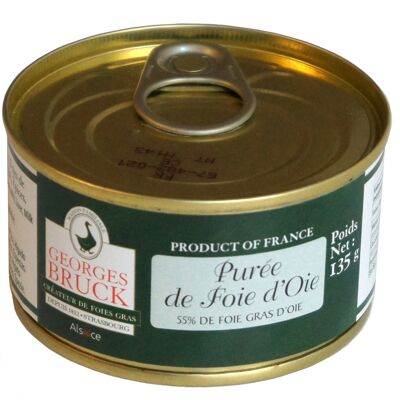 Mousse de Foie d'Oie - Boîte ronde - 135g