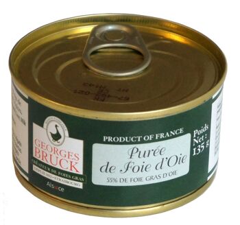 Mousse de Foie d'Oie - Boîte ronde - 135g