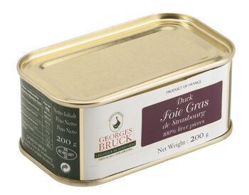 Foie Gras de Canard - Boîte rectangle - 200g