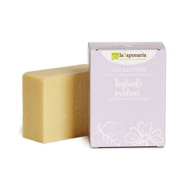 Sapone tiglio e malva (nutriente ed emolliente)